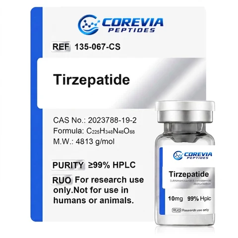 Tirzepatide 10mg research peptide